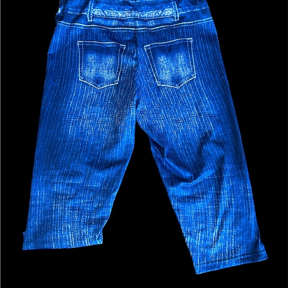 Jean look capris - Picture 2 of 2